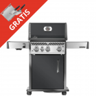 Napoleon Rogue PRO 425 z planchą ze stali nierdzewnej i zestawem 2 łopatek